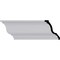 Ekena Millwork 7 3/8"H x 5 3/4"P x 9 1/4"F x 94 1/2"L Jackson Crown Moulding MLD07X06X09JA - alternate 1